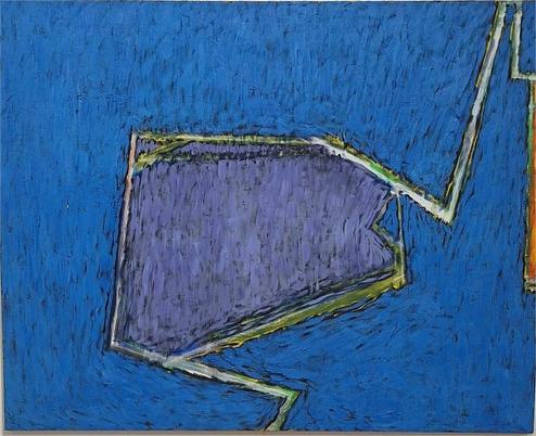 Seymour Boardman, Untitled, January 1961, oil on canvas, 60" x 54"