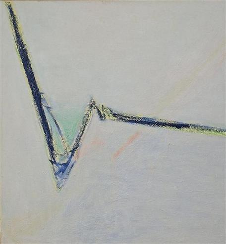 Seymour Boardman, Garuda, 2000, oil stick and oil on canvas, 34" x 48"