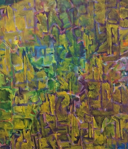 Seymour Boardman, Untitled 101, oil on canvas, 49" x 46"