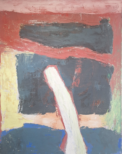 Ernest Briggs, Untitled, Undated, oil on canvas, 68"x54"